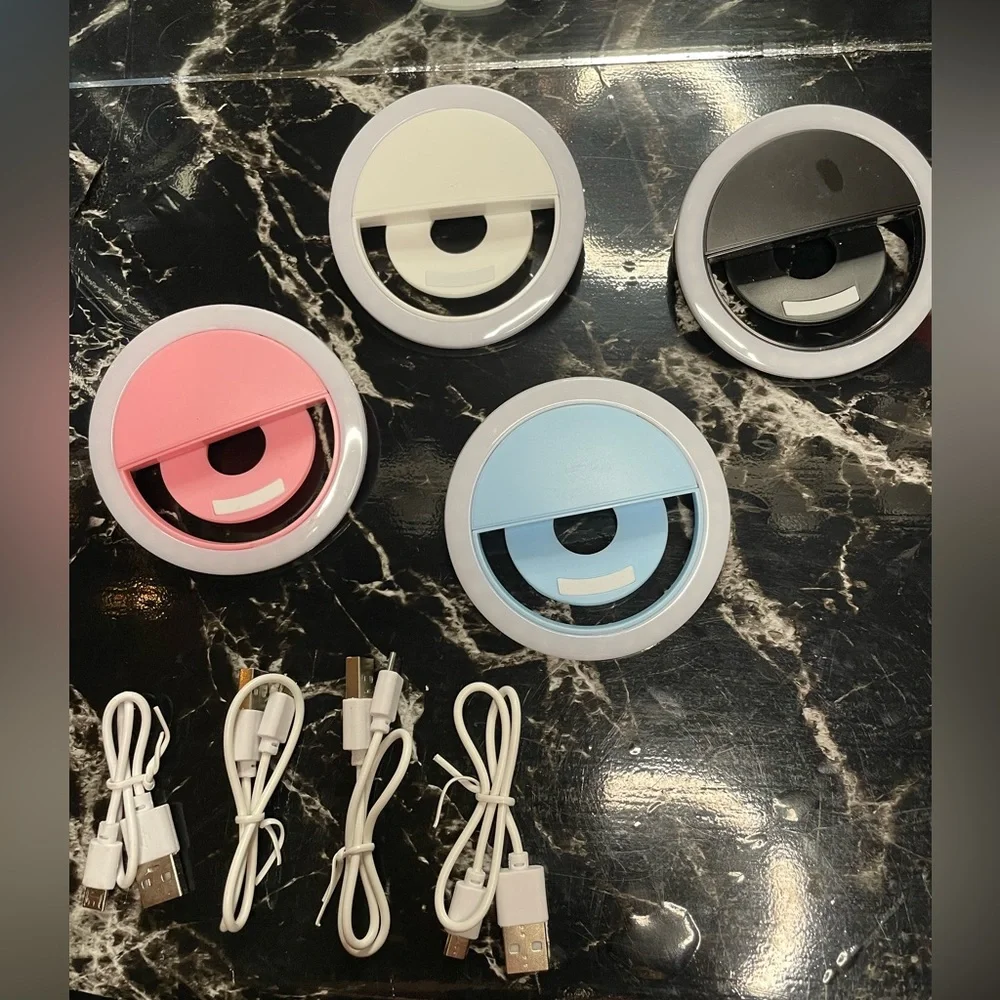 Ring light clip on for phone